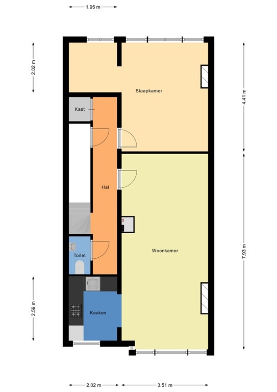 mediumsize floorplan